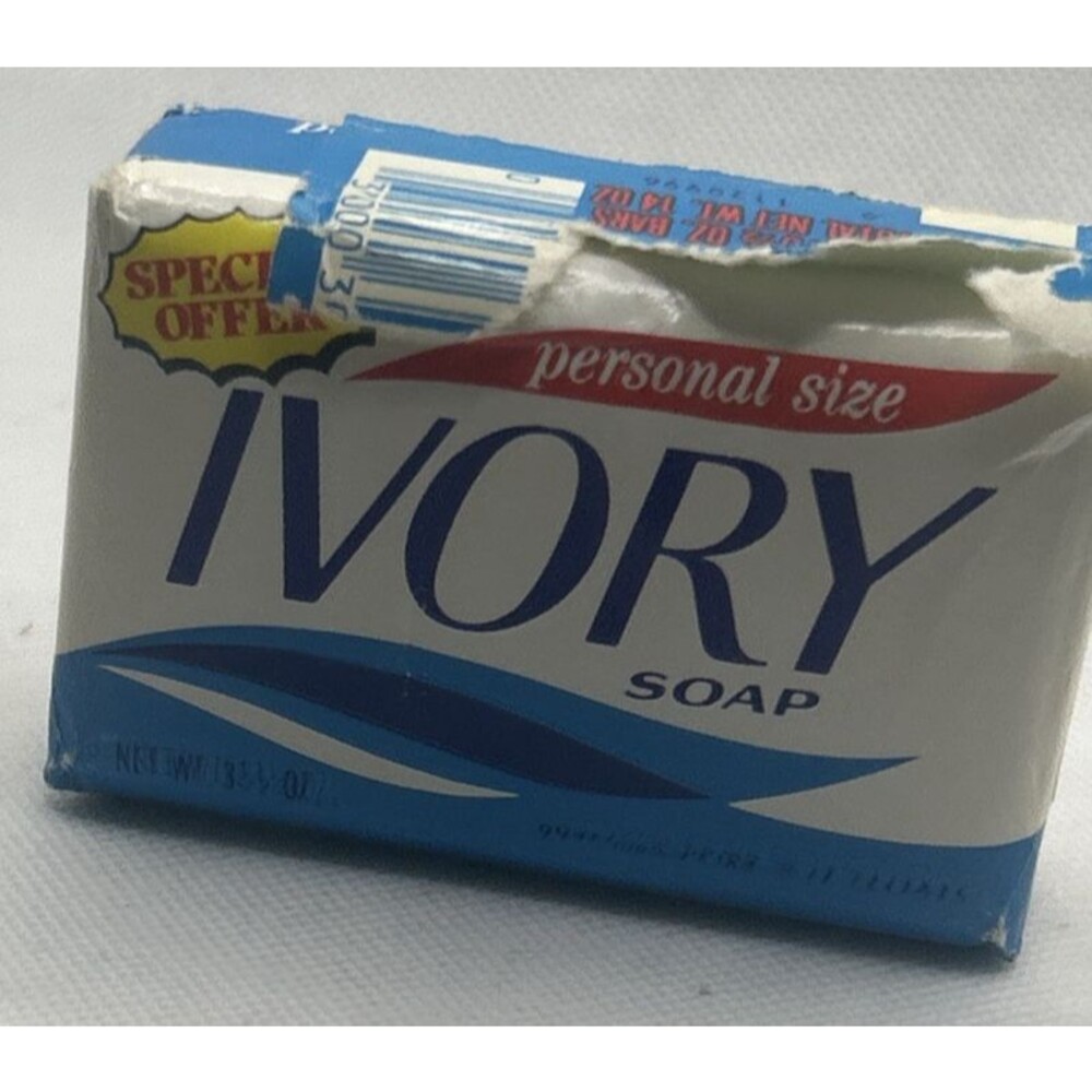Vintage Ivory Soap Personal Size 3.5 oz So Pure it Floats!